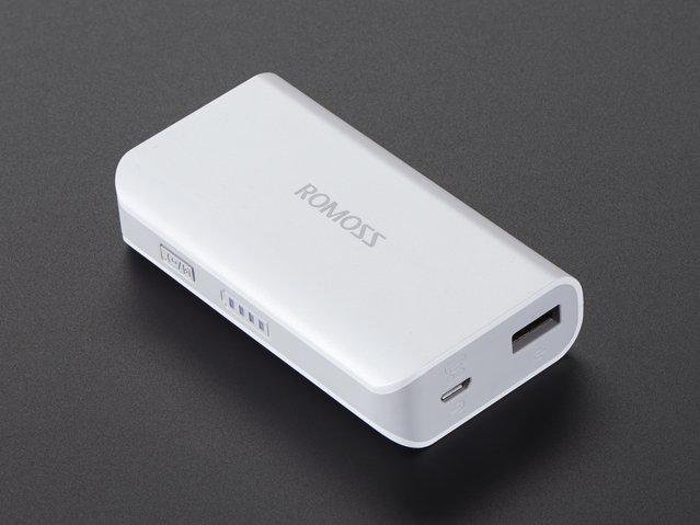 Adafruit Industries-1565 Chargeurs de batterie Lithium Battery 5V 4Ah Rechargeable