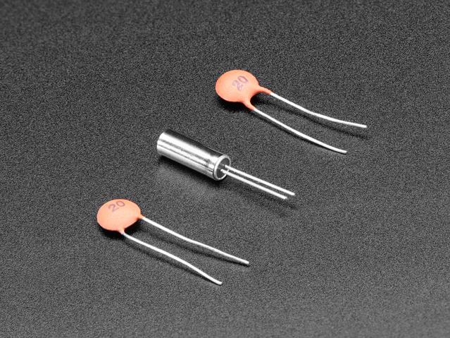 Adafruit Industries-2211 Quarze 32.768 KHZ Crystal -12.5PF Capacitor Load