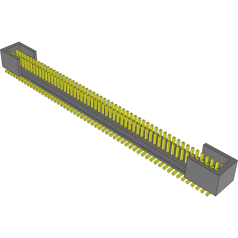 Samtec-FTE-156-01-G-DV-ES Steckverbinderleisten und Leiterplattenbuchsen Conn Shrouded Header HDR 112 POS 0.8mm Solder ST SMD Tube