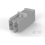 Conn Housing RCP 2 POS 5mm Crimp ST Cable Mount Gray Package