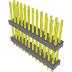 Conn Board Stacker HDR 24 POS 2.54mm Solder ST Top Entry Thru-Hole Bulk