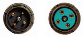 Eaton-M55181/2-01 Steckverbinder, rund Conn Circular PIN 4 POS ST Panel Mount 4 Terminal 1 Port