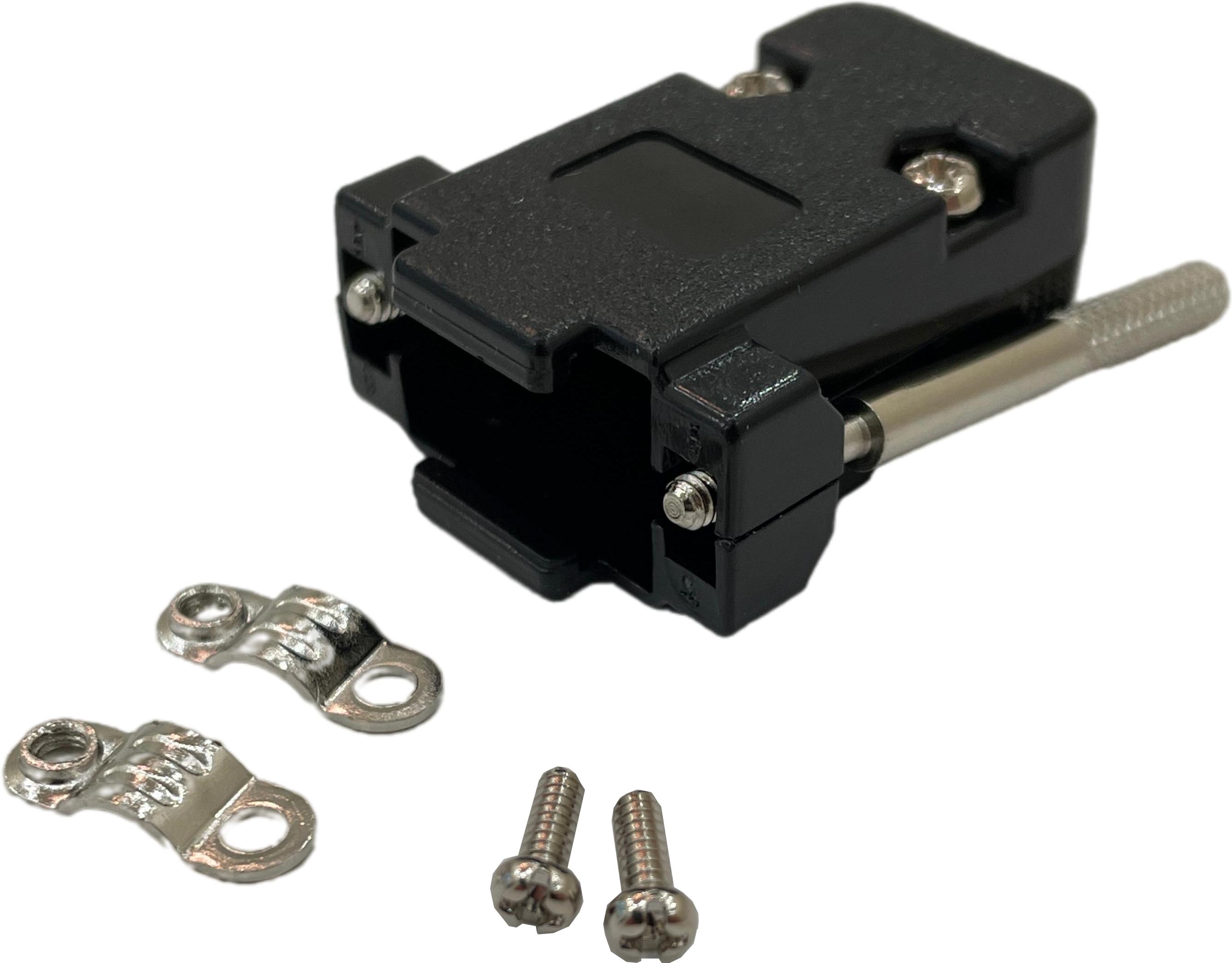 ADAM TECH-DA15-HD-PN-TS Adaptadores de manguitos ajustables Hood 180° 15 Shell Size Acrylonitrile Butadiene Styrene