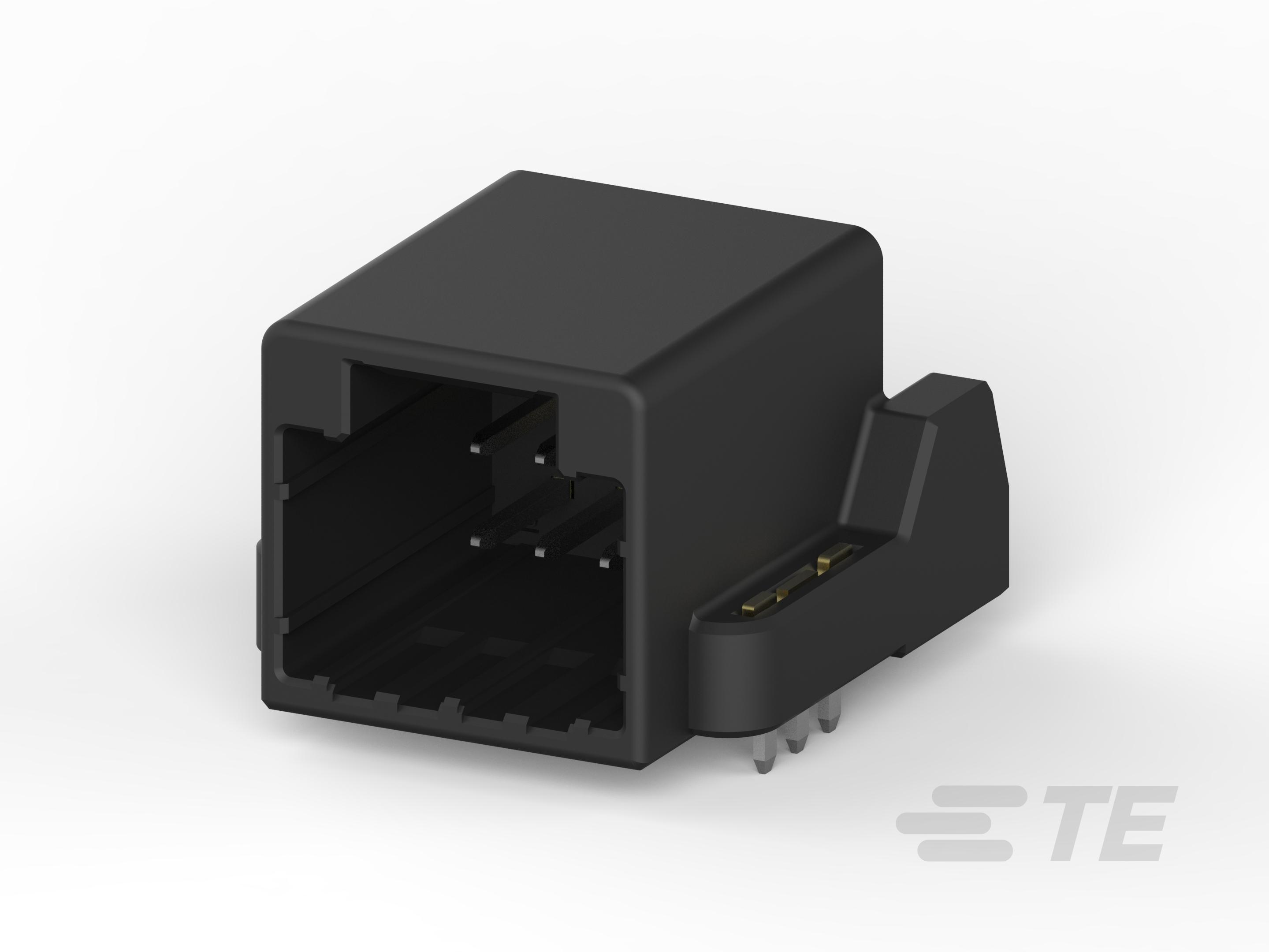TE Connectivity-2291172-1 连接器插头及 PCB 插座 Conn Shrouded Header HDR 8 POS 2.2mm Solder RA Side Entry SMD/Thru-Hole Reel