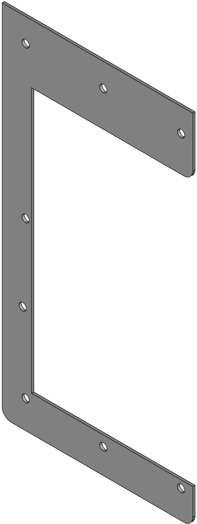 Hammond Manufacturing-1485DL1 Kabelzubehör Cable Accessories Drop Hanger Steel Gray