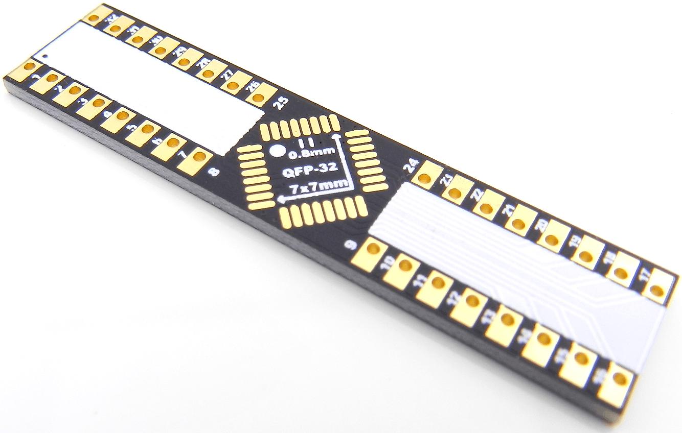 IC Breakout, LLC-ICB00355 Kit e strumenti di sviluppo QFP-32 Breakout Board (7 x 7 mm, 0.8 mm)