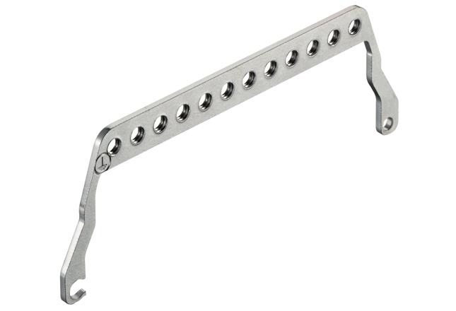 HARTING-09000005209 Steckverbinderzubehör Connector Accessories Bracket Steel Zinc Han-Modular® Bag