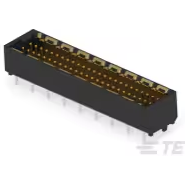 ERNI Electronics-144681 连接器插头及 PCB 插座 Conn Shrouded Header M 50 POS 1mm Solder ST SMD T/R