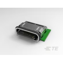 TE Connectivity-2305018-2 Connector USB Conn USB 3.1 Type C RCP 24 POS 0.5mm Solder RA SMD 1 Port Reel