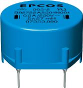 TDK-B82722A2202N001 Gleichtakt-Drosseln Common Mode Chokes Dual 2.2mH 10kHz 2A 0.13Ohm DCR Thru-Hole Tray