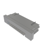Conn FFC/FPC Connector SKT 7 POS 1mm Solder RA SMD Tube