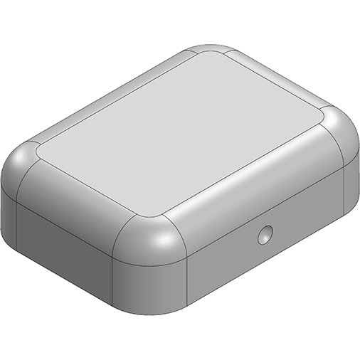 Masach Tech-MS087-10C null 9.3 x 6.9 x 2.7mm Two-piece Drawn-Seamless RF Shield/EMI Shield COVER (CRS)