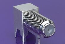 Molex-73330-0030 Connector RF Conn Type F 0Hz to 2GHz 75Ohm Solder RA Thru-Hole RCP Tin Bag