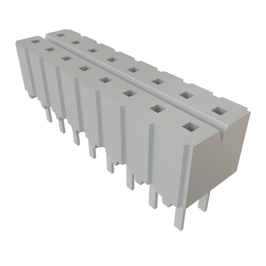 Samtec-CES-108-01-T-D Connector Headers and PCB Receptacles Conn Socket Strip SKT 16 POS 2.54mm Solder ST Top Entry Thru-Hole Tube