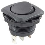 NTE Electronics-54-512 Wippschalter Round Hole Rocker Switch