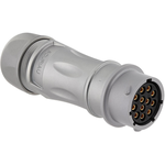 Eaton-UT0X1MS1412S Steckverbinder, rund Conn Circular SKT 12 POS Crimp/Screw ST Cable Mount 12 Terminal 1 Port