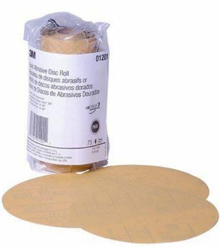 3M-P600A null Gold Paper Abrasive Disc