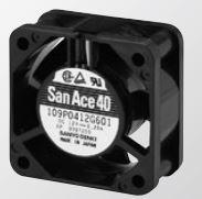 SANYO DENKI-109P0412D602 Gebläse und Lüfter DC Fan Axial Ball Bearing