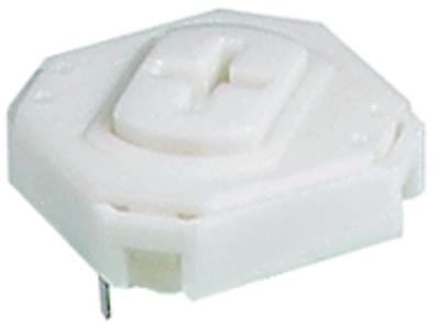 RAFI GmbH & Co. KG-3.14.100.606/0000 Switch Tactile Switch Tactile N.O. SPST Square Button PC Pins 0.25A 50VAC 50VDC 12.5VA 3N Thru-Hole Tube