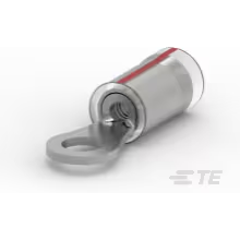 TE Connectivity-53407-1 Steckverbinderanschlüsse Ring Tongue Terminal 22AWG Copper Natural/Red Stripe 19.86mm Tin Lead Loose