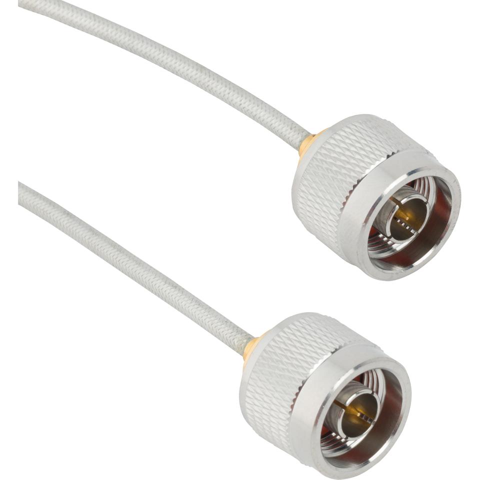 Amphenol RF-175101-R2-M0.50 Cable Assembly Coaxial Cable Assembly 0.141 Semi-Rigid Conformable 0.5m Type N to Type N M-M Bag