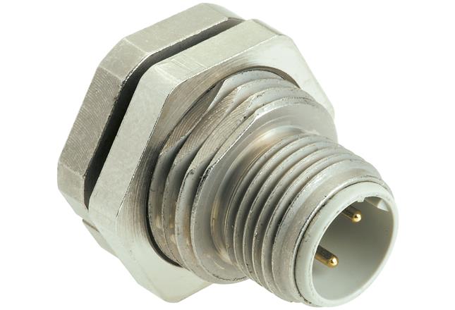 HARTING-21033711400 Steckverbinder, rund Conn Circular DIN PIN 4 POS ST Panel Mount 4 Terminal 1 Port