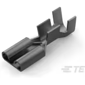 TE Connectivity-41450-1 连接器端子 Quick Disconnect Terminal 10-14AWG Brass F 19.56mm Tin Reel/Strip