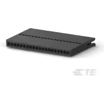 TE Connectivity-1-487544-7 Carcaza de cables discretos de conector Conn Housing RCP 20 POS 1.27mm Crimp ST Cable Mount Black Package