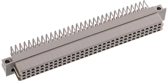 ept-116-40054 Steckverbinder, Mutterplatine Conn DIN 41612 F 64 POS 2.54mm Solder RA Thru-Hole Tube