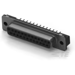 Conn D-Sub SKT 25 POS 1.38mm Solder ST Thru-Hole 25 Terminal 1 Port Tube