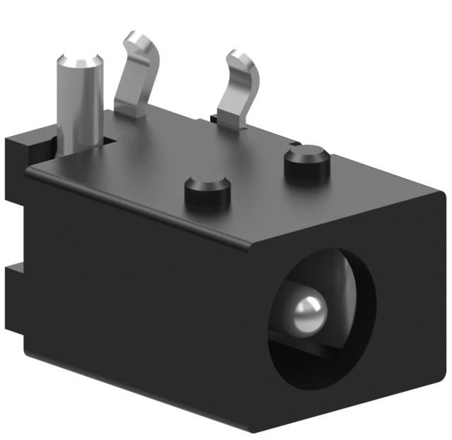 Tensility International-54-00137 Steckverbinder Conn DC Power RCP 2 POS Solder RA Thru-Hole 3 Terminal 1 Port