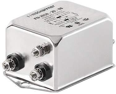 Schaffner-FN2030B-16-06 Power Line Filters Power Line Filter General Purpose EMI 0Hz to 400Hz 16A 250VAC Solder Lug Chassis Mount Medical