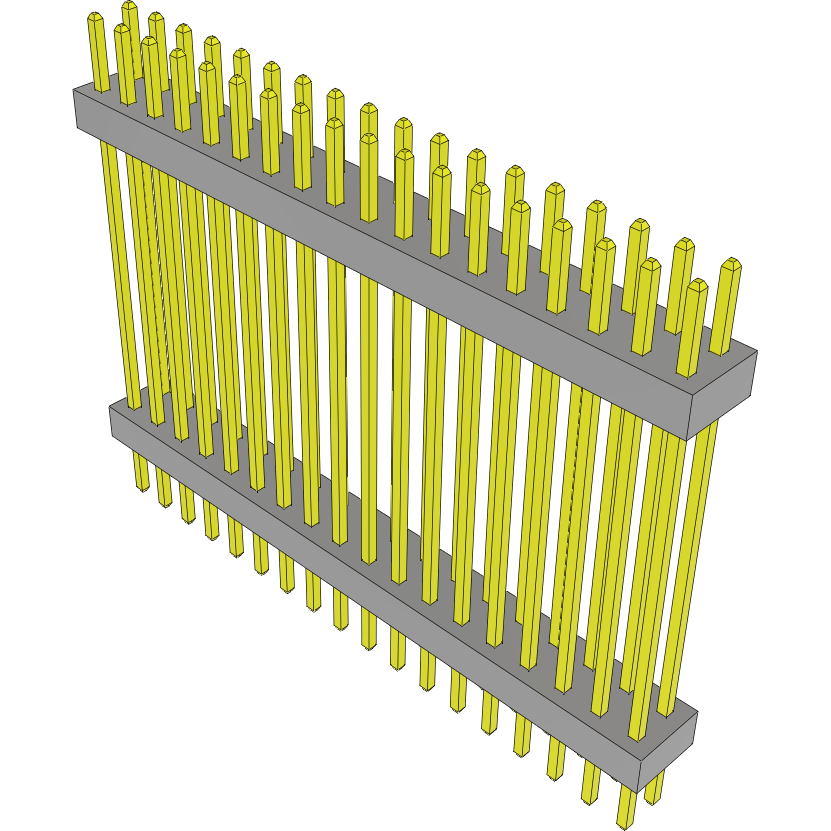 Samtec-TW-18-12-G-D-810-150 Steckverbinderleisten und Leiterplattenbuchsen Conn Board Stacker HDR 36 POS 2mm Solder ST Top Entry Thru-Hole Bulk