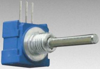 Bourns-51AAA-C24-B15L 电阻微调器、电位计及变阻器 Res Conductive Plastic POT 10K Ohm 20% 0.5W(1/2W) 1(Elec)/1(Mech)Turn 6.35mm (27.94 X 12.5 X 13.25mm) Pin Panel Mount/Through Hole