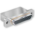 Conn D-Sub SKT 3Cavity POS Crimp ST Panel Mount 3 Terminal 1 Port