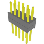 Conn Board Stacker HDR 10 POS 2.54mm Solder ST Top Entry Thru-Hole Bulk