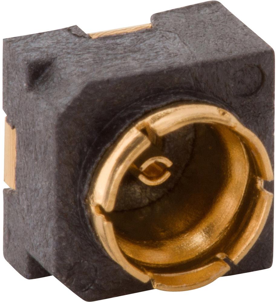 Amphenol RF-908-22101T RF-Steckverbinder Conn MMCX 0Hz to 6GHz 50Ohm Solder ST SMD RCP Gold T/R
