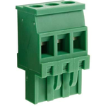 Conn Terminal Block F 3 POS 5.08mm Screw ST Cable Mount 15A