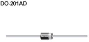 Central Semiconductor-1N5402 BK TIN/LEAD Rectifiers Diode 200V 3A 2-Pin DO-201AD