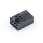 Conn Housing F 8 POS 2.54mm Crimp ST Cable Mount Black SL™ Bag