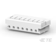 TE Connectivity-179228-7 分立接线罩连接器 Conn Housing RCP 7 POS 2mm Crimp ST Cable Mount Natural Bag/Box