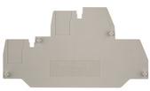 Weidmuller-1816110000 Steckverbinderzubehör Connector Accessories End Plate/Intermediate Plate Straight