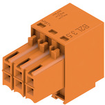 Weidmuller-1727560000 Bloques terminales del conector Conn Terminal Block SKT 6 POS 3.5mm Tension Clamp ST Cable Mount 10A Box