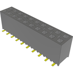 Conn Socket Strip SKT 20 POS 2.54mm Solder ST Bottom Entry SMD Tube