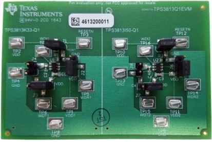 Texas Instruments-TPS3813Q1EVM Power Management Development Boards and Kits TPS3813Q1 Processor Supervisory Evaluation Board Automotive AEC-Q100