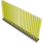 Conn Unshrouded Header HDR 54 POS 2.54mm Solder ST Top Entry Thru-Hole Bulk