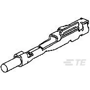 TE Connectivity-1123343-2 Steckverbinder, Kontakt Contact SKT Crimp ST Cable Mount 20-24AWG Reel