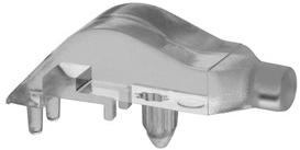 Fischer Elektronik-LL 30 HRP LED-Lichtleiter LED Light Pipe Round Vertical Clear Rigid