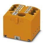 PHOENIX CONTACT-3273348 连接器接线板 Conn Distribution Terminal Block 7 POS Spring Clamp DIN Rail/Panel Mount 24A