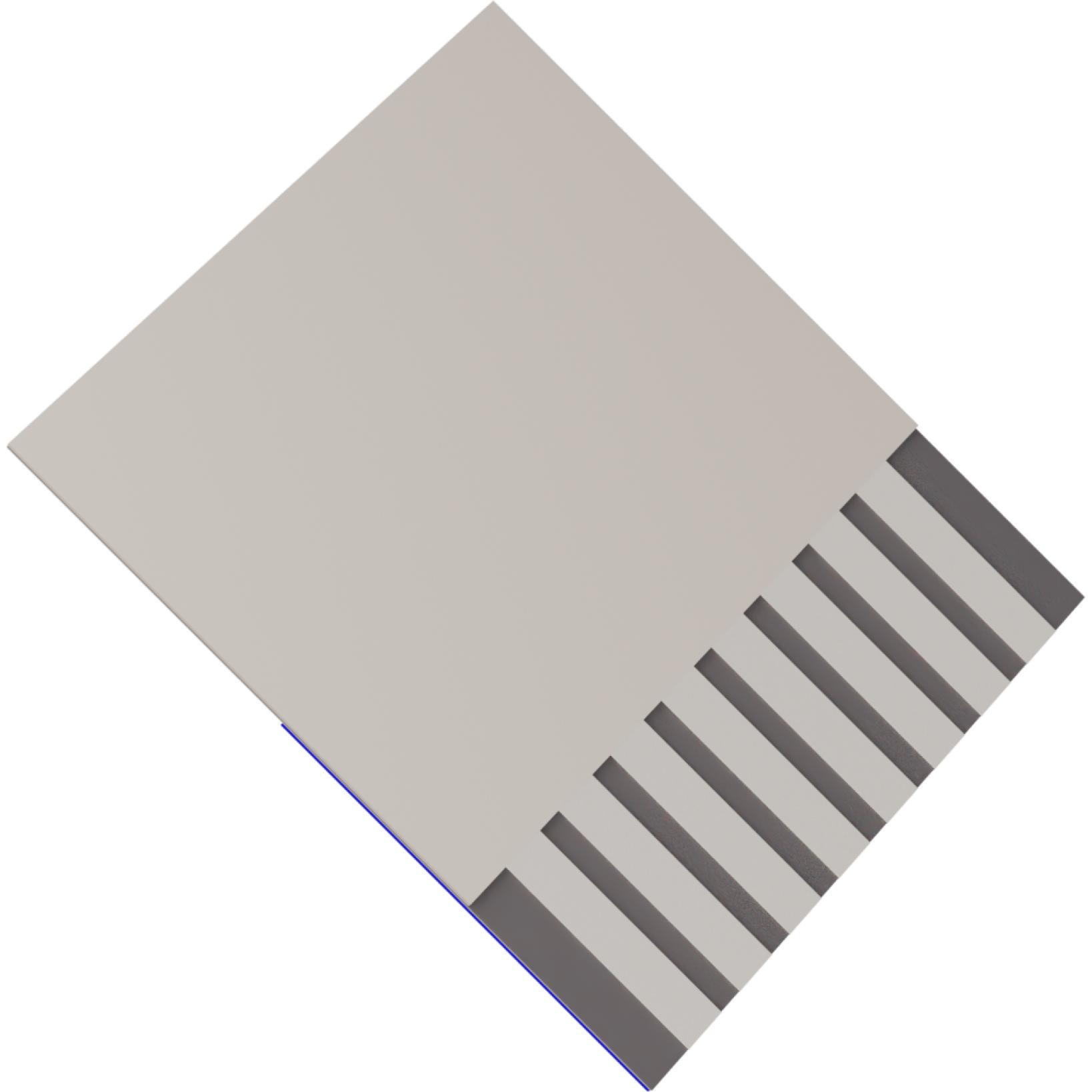 Molex-98268-0125 扁平/带状电缆组件 Cable Assembly 0.051m 1.25mm 8 to 8 POS FFC Jumper to FFC Jumper M-M Premo-Flex™FFC Jumper Bag